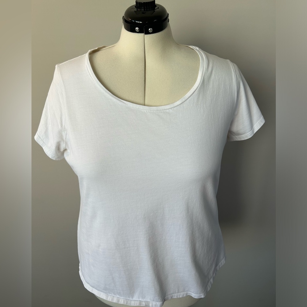 Coldwater Creek White Tee